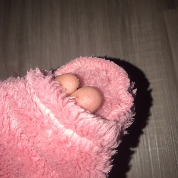 CARTER'S Just One You Baby Girls Fox SherpaPram footies Bodysuit with hood Sz 3M - Picture 6 of 9